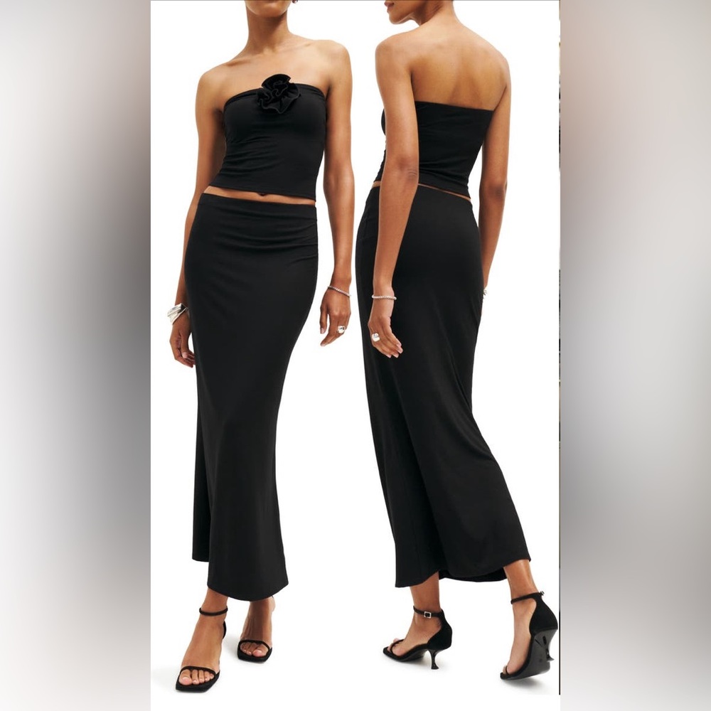 reformation adalynn knit two piece set